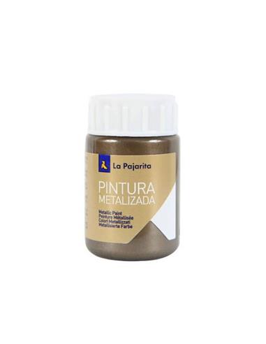 PINTURA PAJARITA METALIZADA BRONCE ME-6