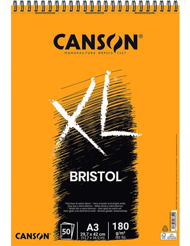 BLOC BRISTOL 50H A3 180 GR. 31078A022