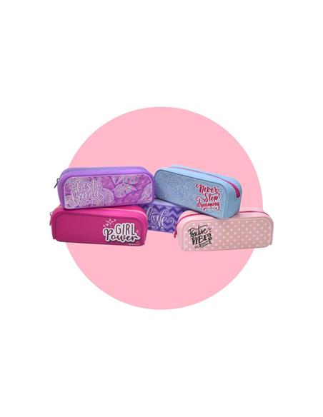 PORTATODO RECT. HIT SILICONE GIRLS 58102