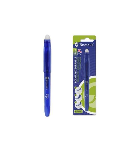 BOLIGRAFO BORRABLE BISMARK AZUL 327535