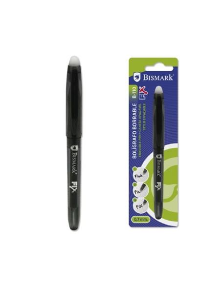 BOLIGRAFO BORRABLE BISMARK NEGRO 327536