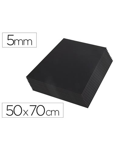 CARTON PLUMA 5 MM 50x70 NEGRO 72525