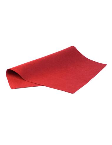 LAMINA FIELTRO 40x60 CMS. ROJO