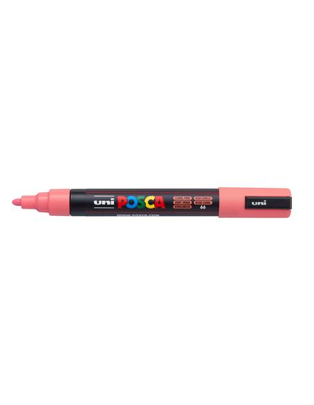 ROTULADOR UNI POSCA PC-5M ROSA CORAL