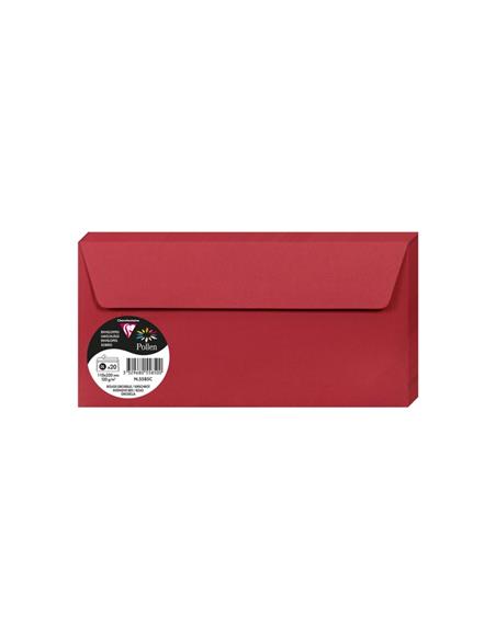 PTE. 20 SOBRES 110x220 GROSELLA 5585C