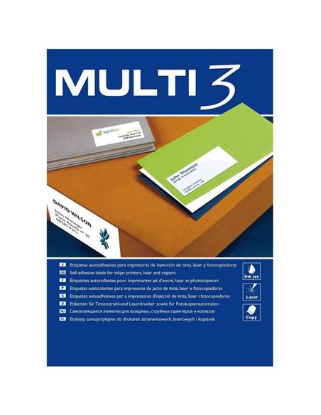 CAJA ETIQUETAS MULTI3 60 MM. R-10489