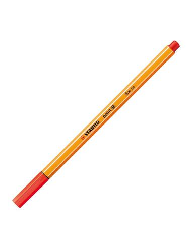 ROTULADOR STABILO POINT 88/48 CARMIN