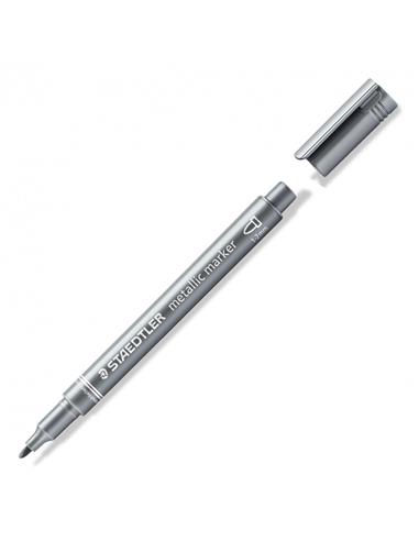 MARCADOR METALICO PLATA 8323-81 STAEDT.