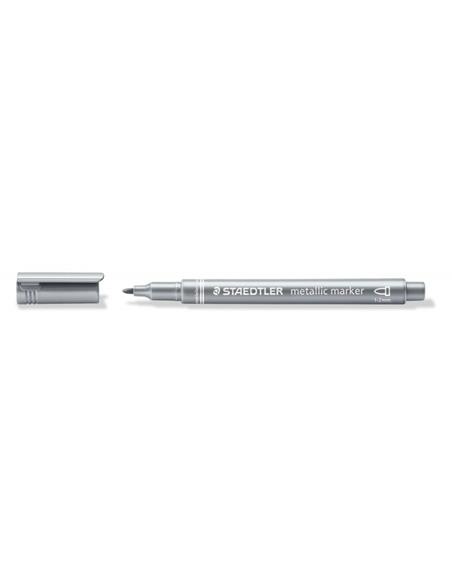MARCADOR METALICO PLATA 8323-81 STAEDT.