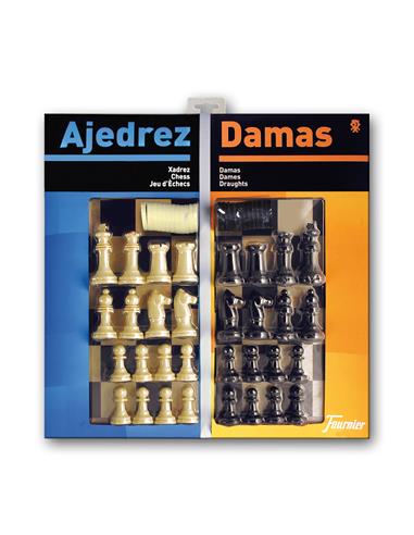 TABLERO AJEDREZ/DAMAS + ACCES. 29459