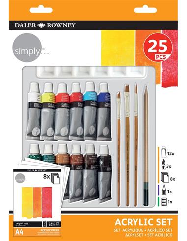 SET DE ARTE 25 PZS. SIMPLY D126500410