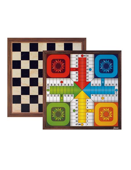 TABLERO PARCHIS AJEDREZ 30040