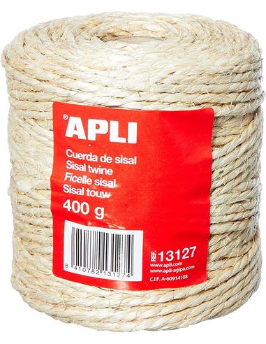 ROLLO CUERDA SISAL 400 GR. 2 CABOS 13127