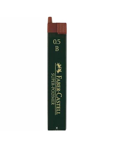 TUBO MINAS 0.5 FABER B SUPER-POLYMER