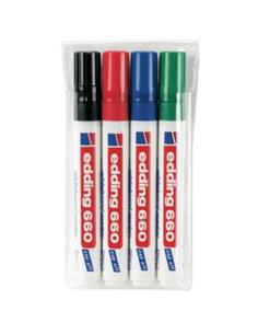 ROTULADOR EDDING 660 ROJO PIZARRA 2