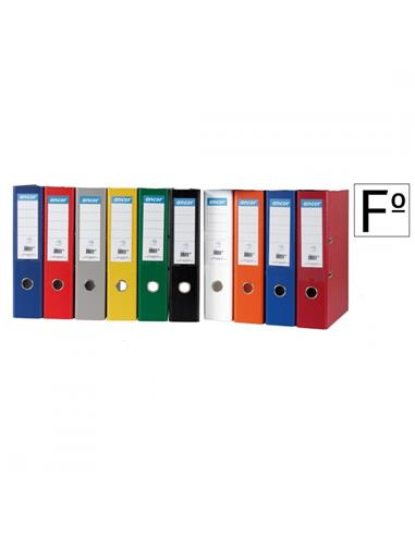 ARCHIVADOR Fº ANCOR ANCHO ROJO