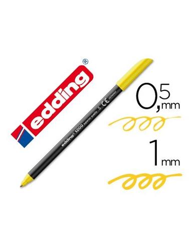 ROTULADOR EDDING 1200 AMARILLO 005