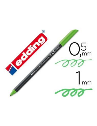 ROTULADOR EDDING 1200 VERDE CLARO 011