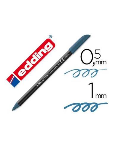ROTULADOR EDDING 1200 AZUL ACERO 017