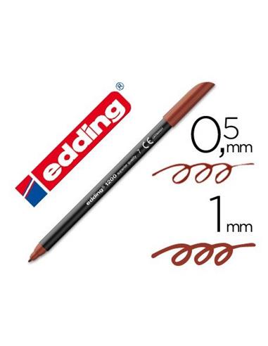 ROTULADOR EDDING 1200 MARRON 007