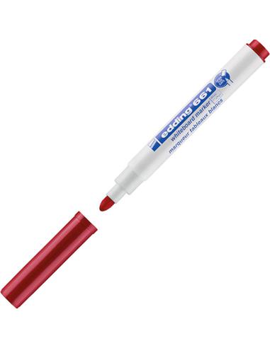 ROTULADOR EDDING 661 PIZARRA ROJO