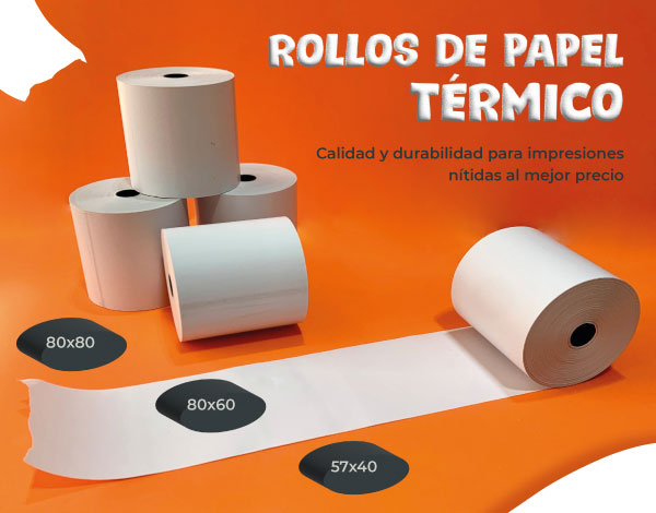 Rollos Papel Térmico