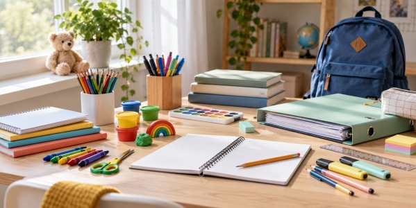 Material escolar para Infantil, Primaria y Secundaria: qué cambia en cada etapa