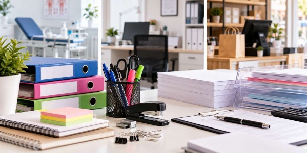 Material de oficina para clínicas, asesorías, despachos y pequeños negocios